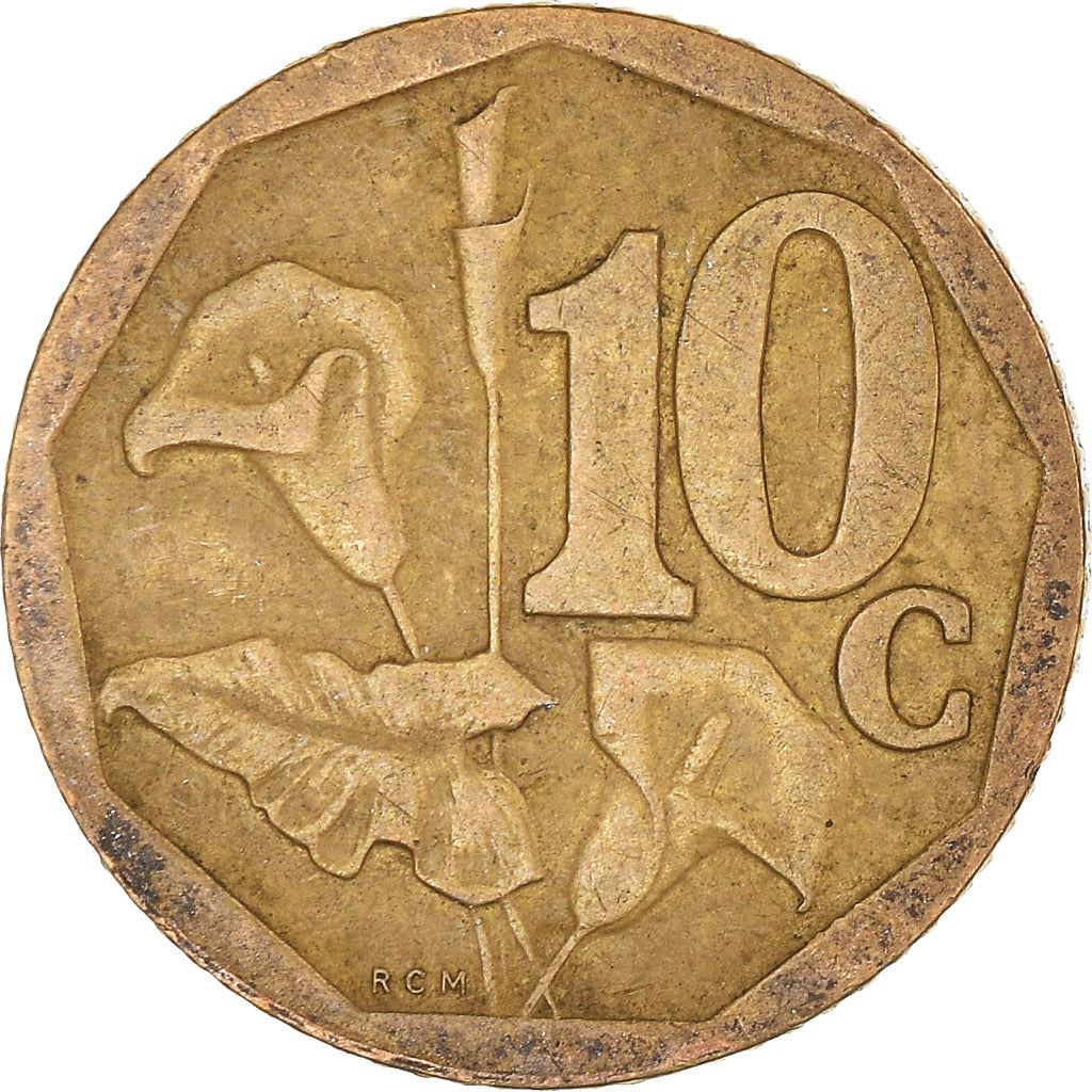 Sør-Afrika 10 Cent Afrikaans Legende - Suid-Afrika Mynt KM487 2006