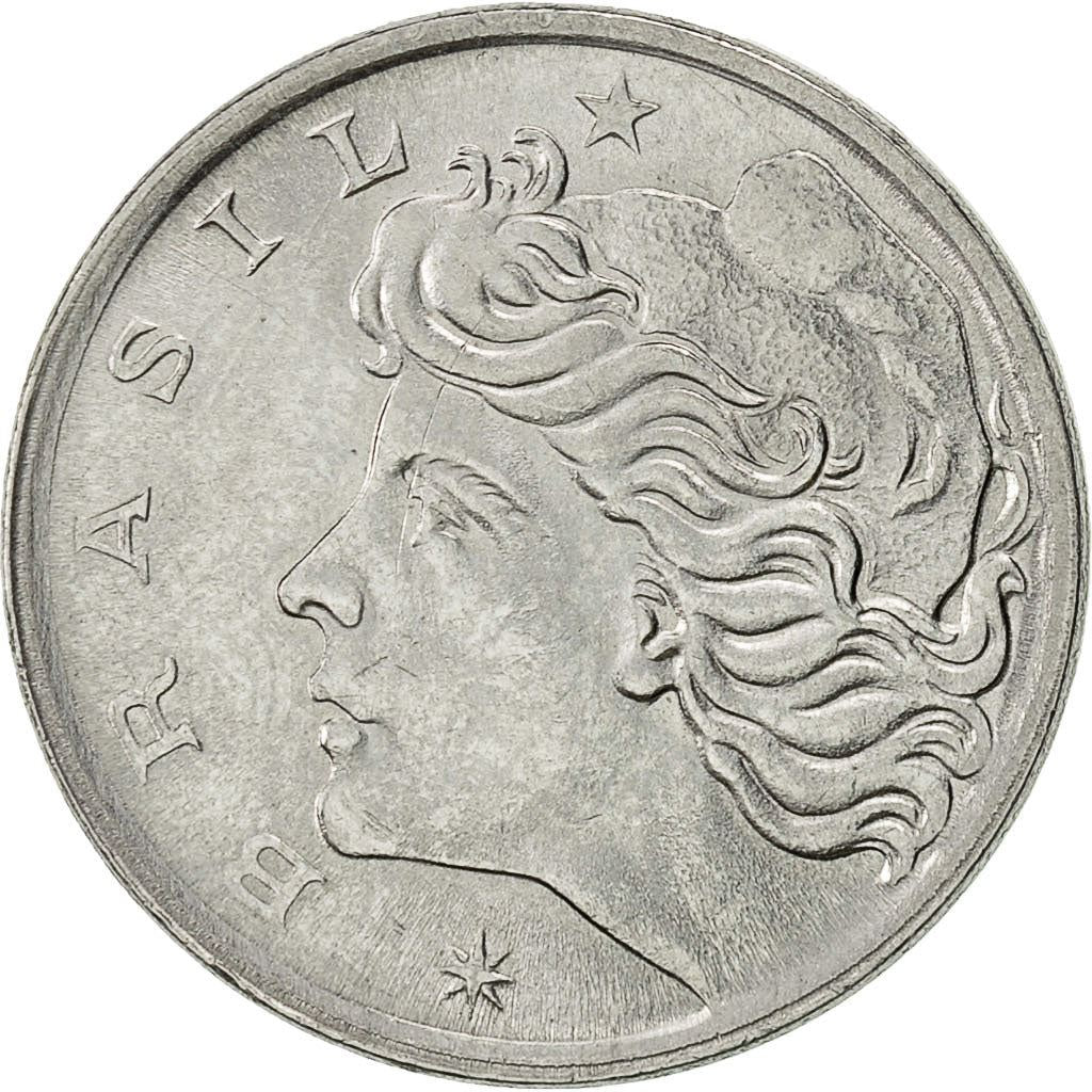 Brazil | 5 Centavos Coin | FAO | Km:587.1 | 1975 - 1978