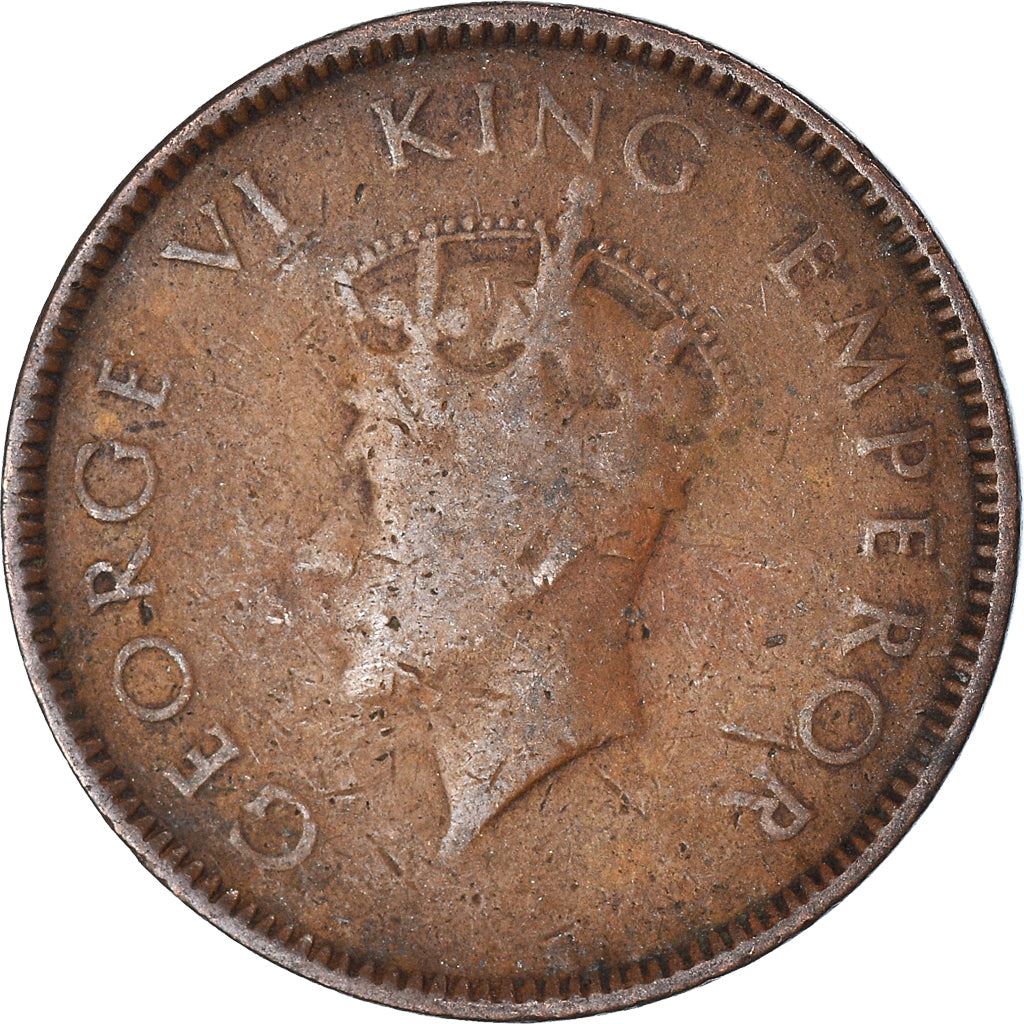 India - British | 1/4 Anna Coin | King George VI | Km:530 | 1938 - 1940
