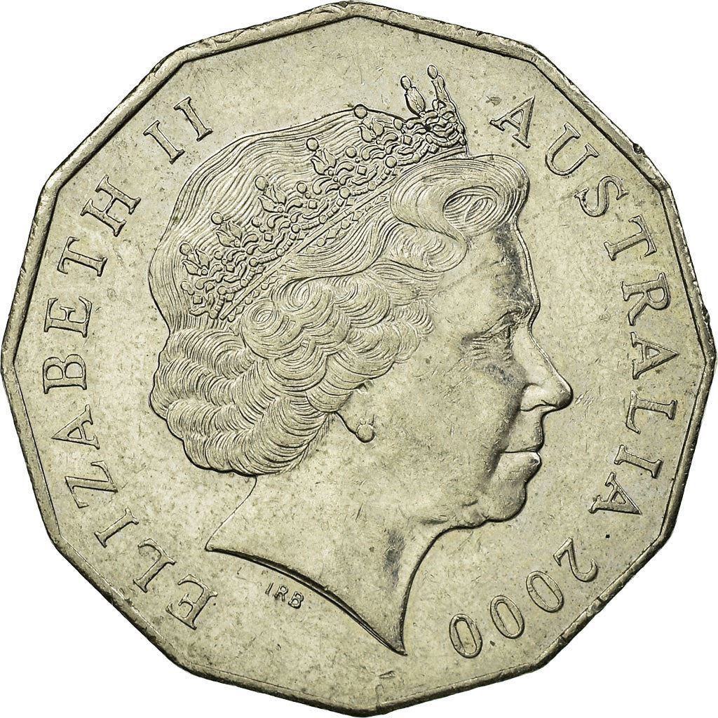 Australia | 50 Cents Coin | Millennium Year | Km:488.1 | 2000