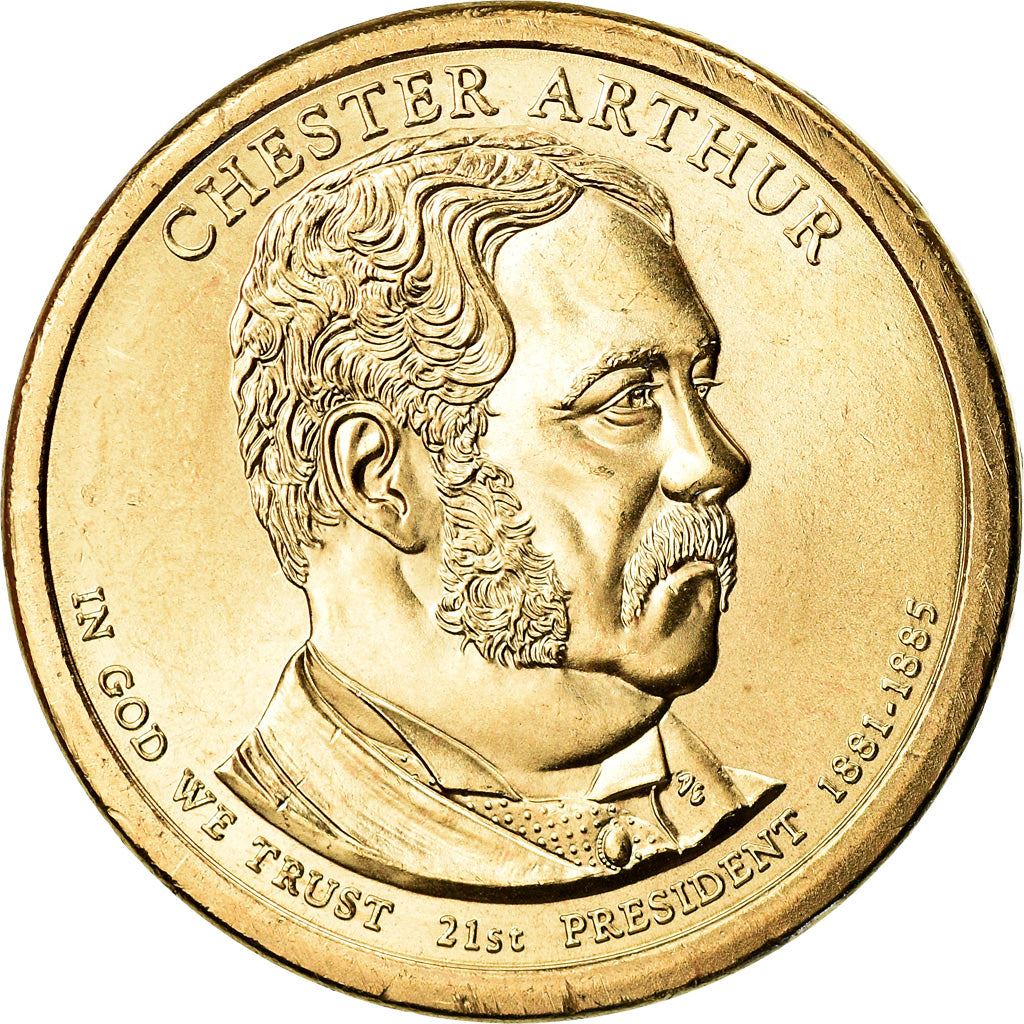 United States | 1 Dollar Coin | Chester Arthur | Km:524 | 2012
