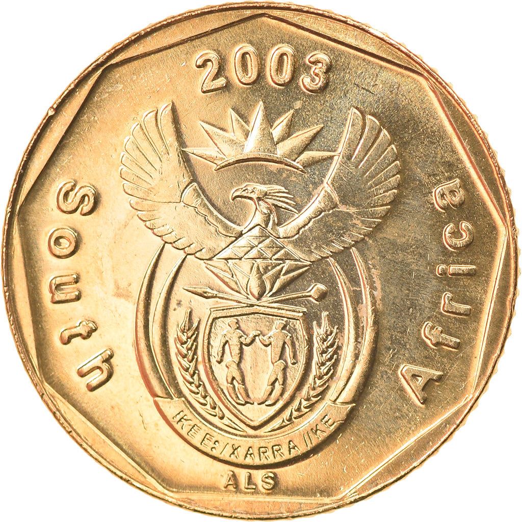 Sydafrika 10 Cent Engelsk Legend - Sydafrika Mynt KM347 2003