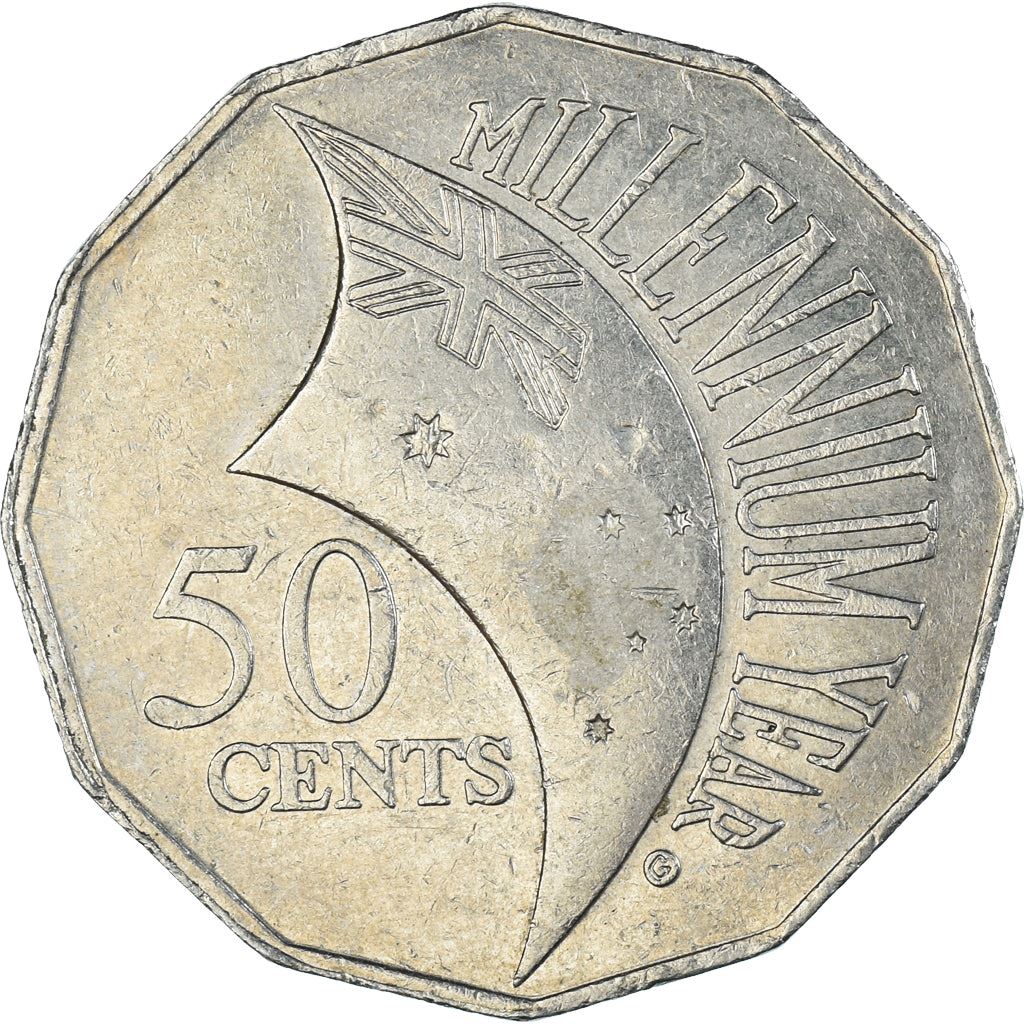 Australia | 50 Cents Coin | Millennium Year | Km:488.1 | 2000