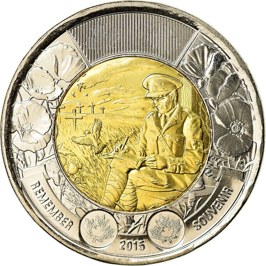 كندا | عملة 2 دولار | ذكرى | ثنائية المعدن | KM:1854 | 2015