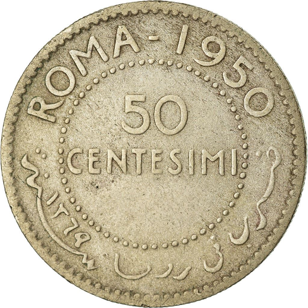 Somalia | 50 Centesimi Coin | Leopard | Km:4 | 1950