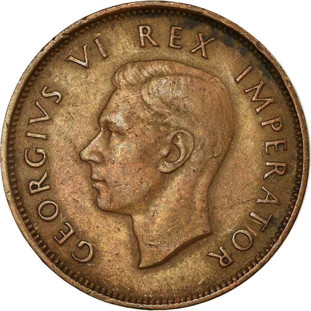 South Africa 1/2 Penny Coin | George VI | KM24 | 1937 - 1947