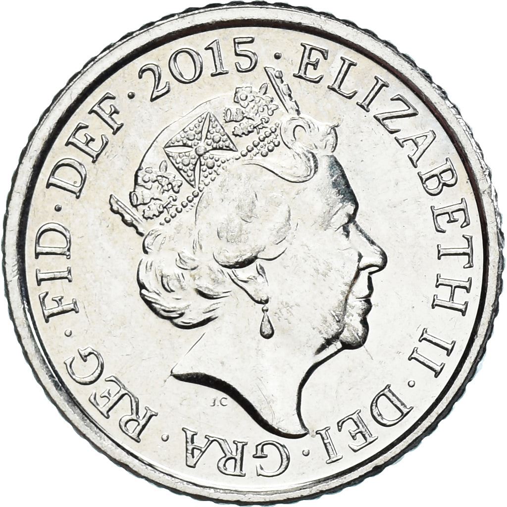 United Kingdom | 5 Pence Coin | Elizabeth II | Km:1334 | 2015 - 2022