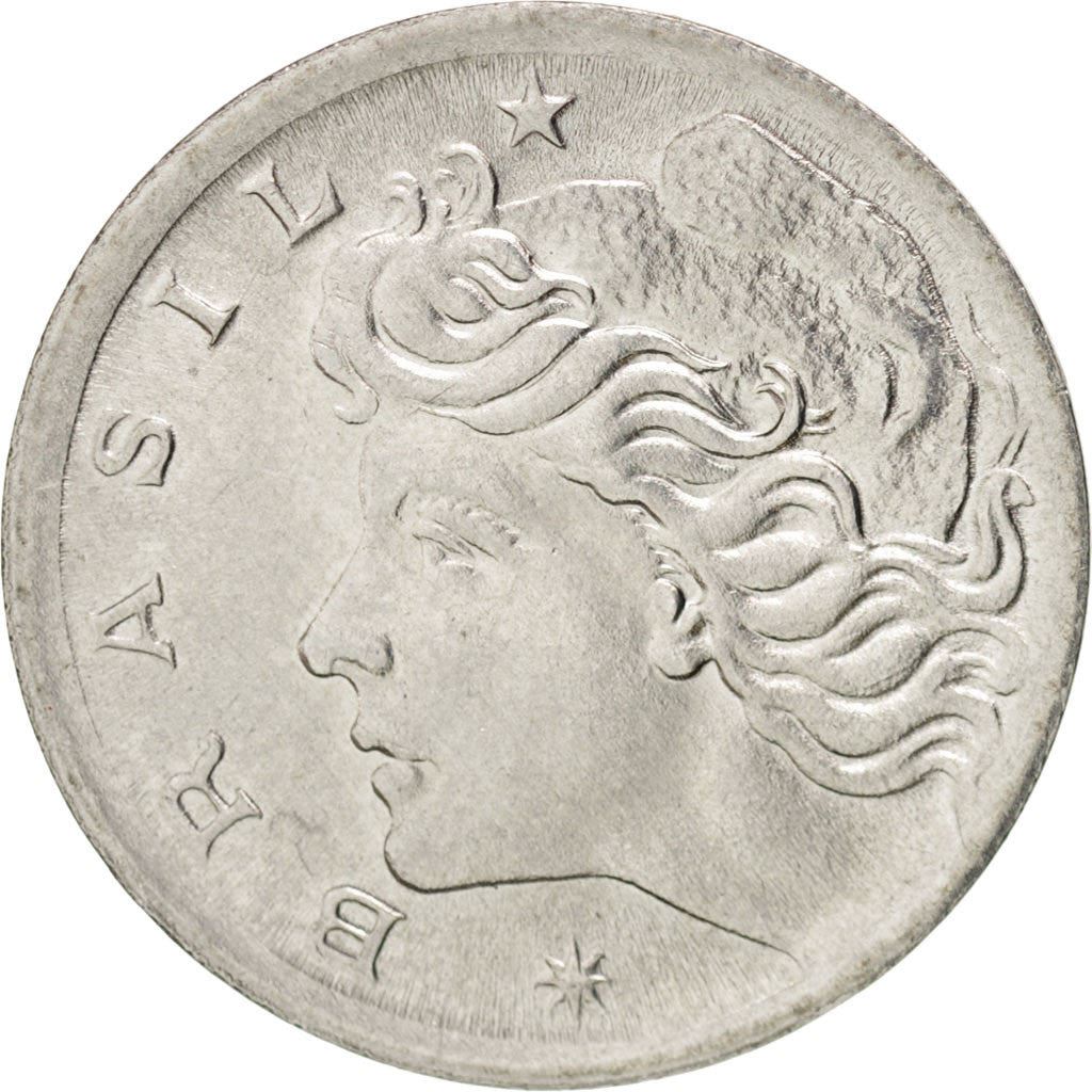 Brazil | 2 Centavos Coin | FAO | Km:586 | 1975 - 1978