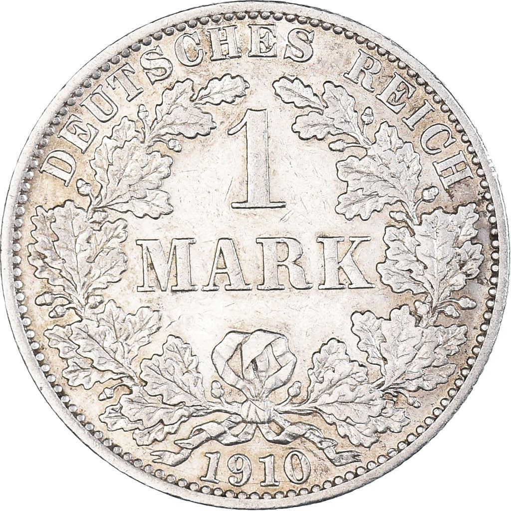 German Empire 1 Mark Coin | Deutsches Reich | Wilhelm II | Type 2 - Small Shield | KM14 | 1891 - 1916
