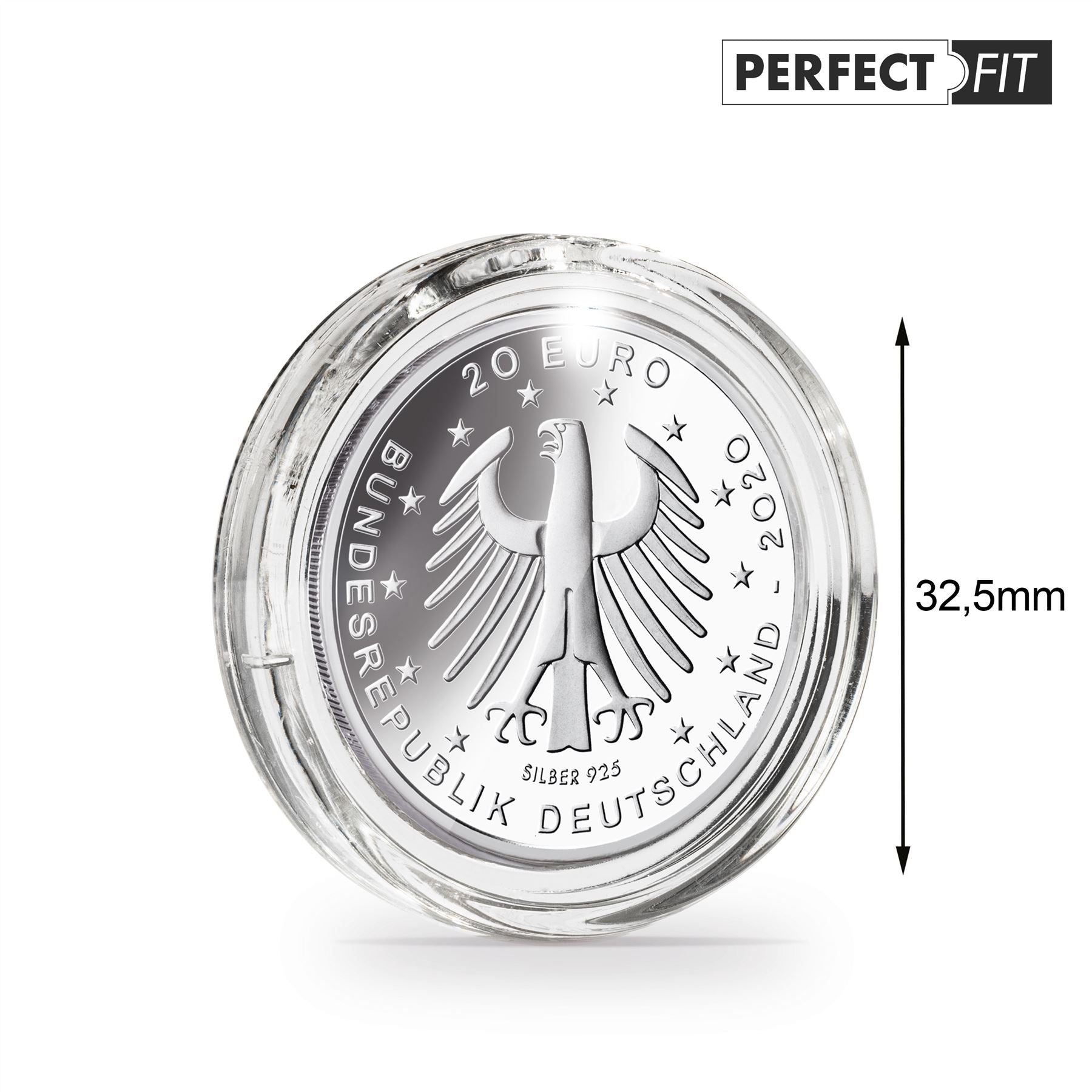 ULTRA Round Capsules | Rimless Coin Capsules | 17-41mm | Packs of 10