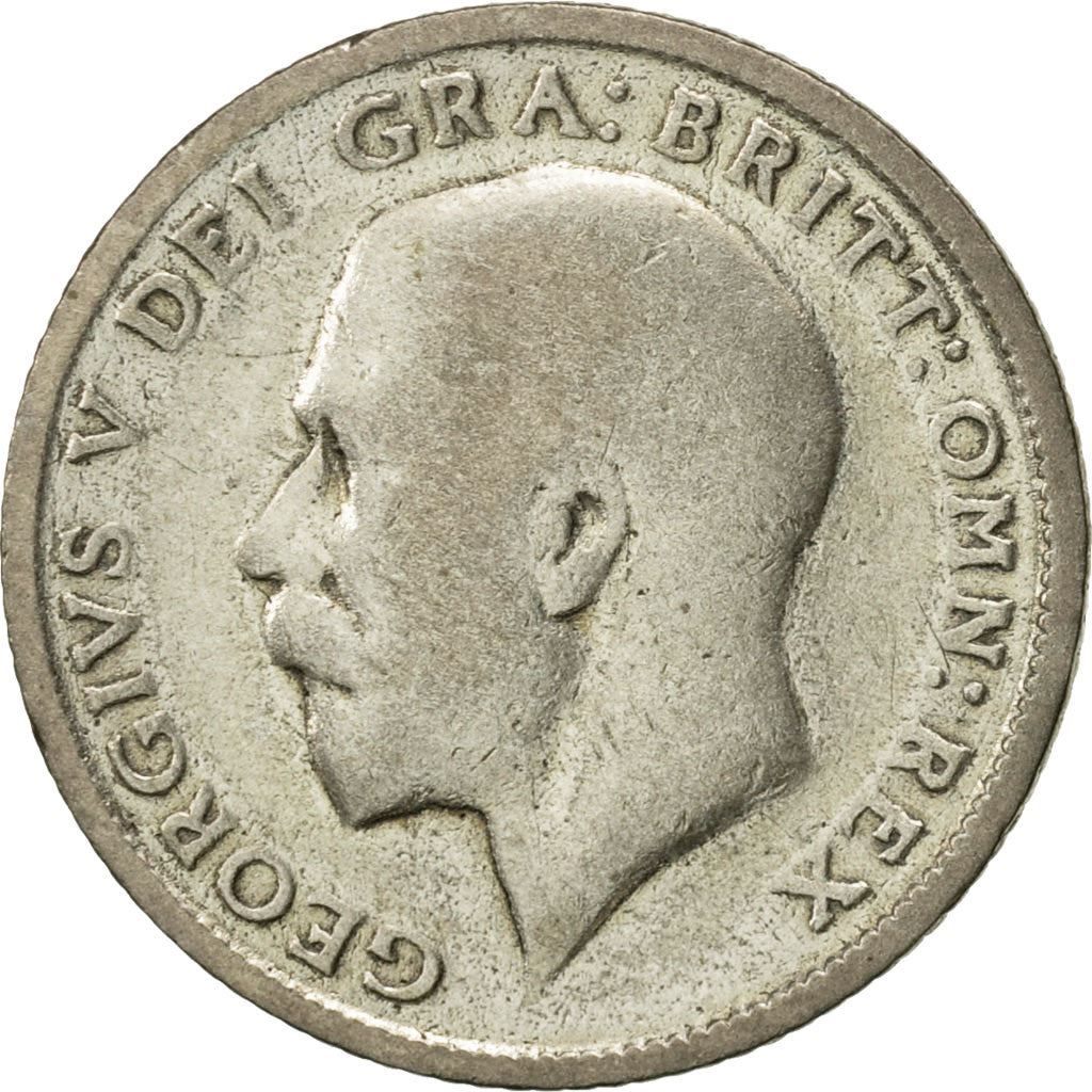 United Kingdom | 6 Pence Coin | George V | Km:815A | 1920 - 1926