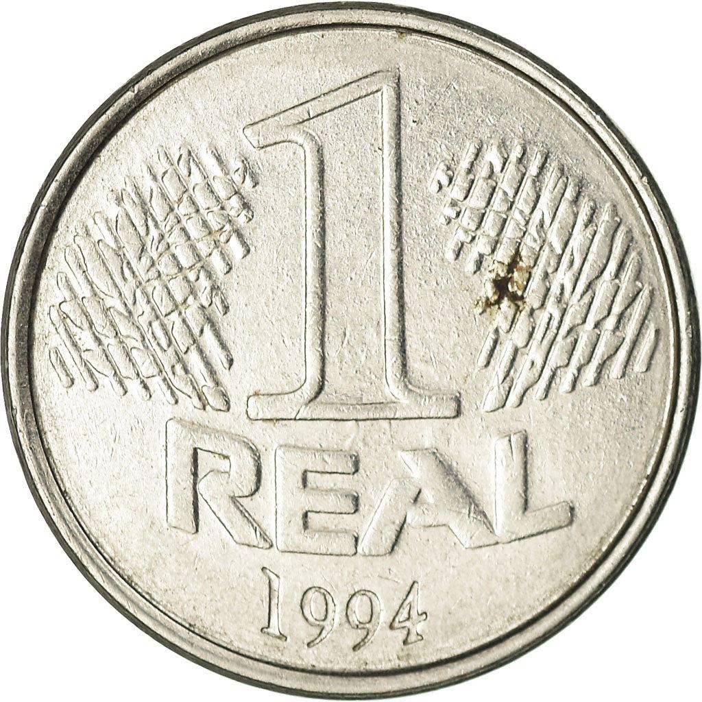 Brazil | 1 Real Coin | Effigy of the Republic | Km:636 | 1994