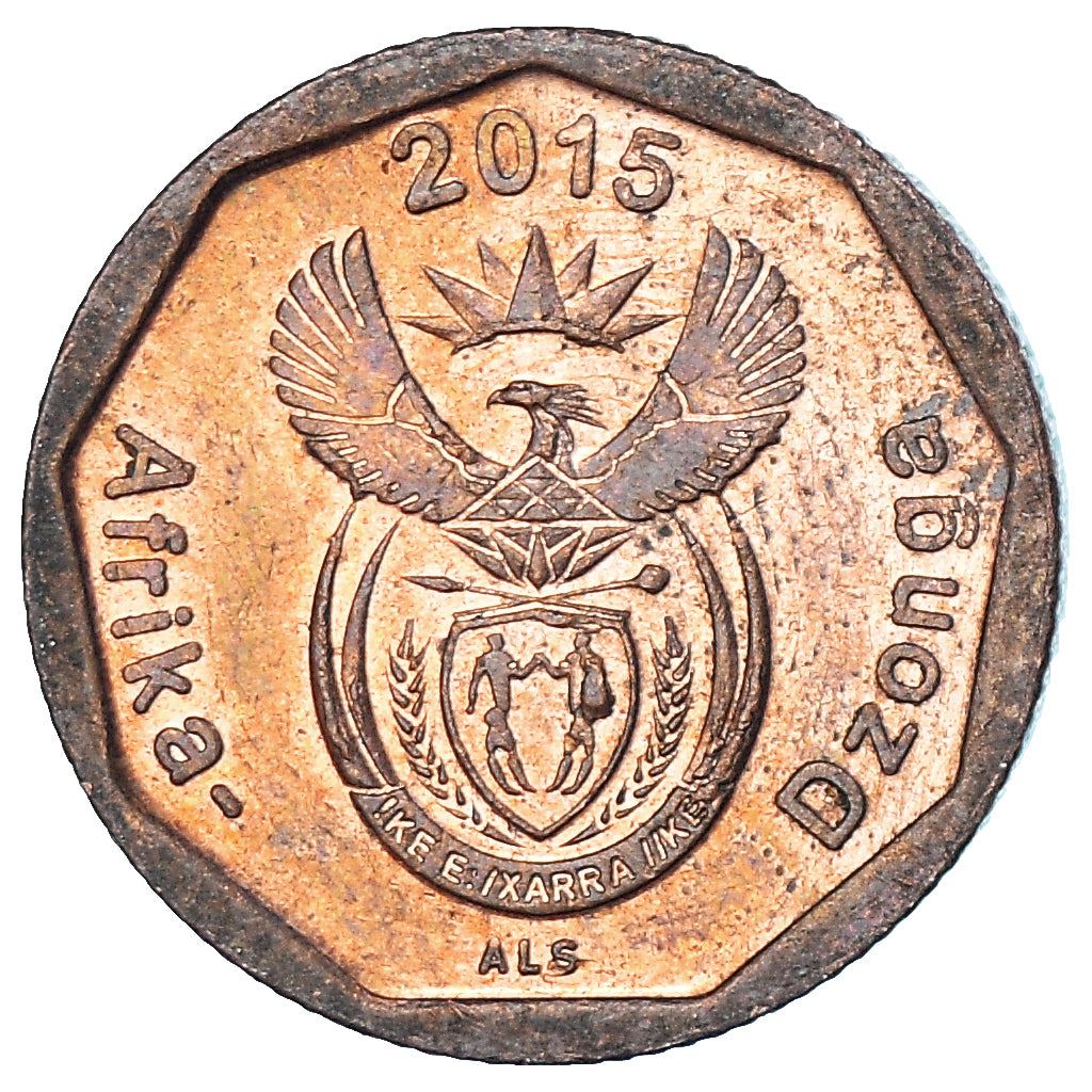 South Africa | 10 Cents Coin | Flowers | Arum Lily | Uc:13 | 2015
