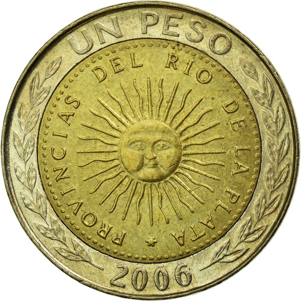 Argentina 1 Peso | National Sun Coin | KM112 | 1994 - 2016