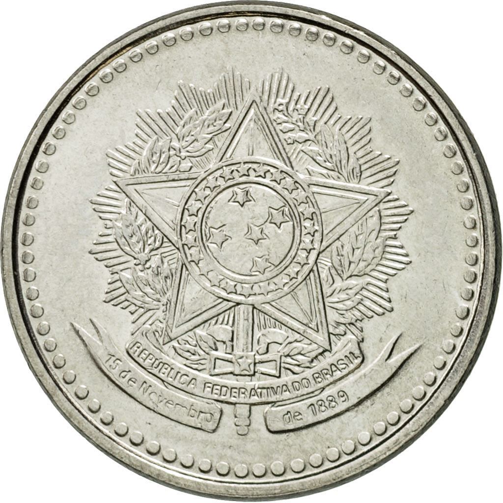 Brazil | 50 Centavos Coin | Star | Km:604 | 1986 - 1988