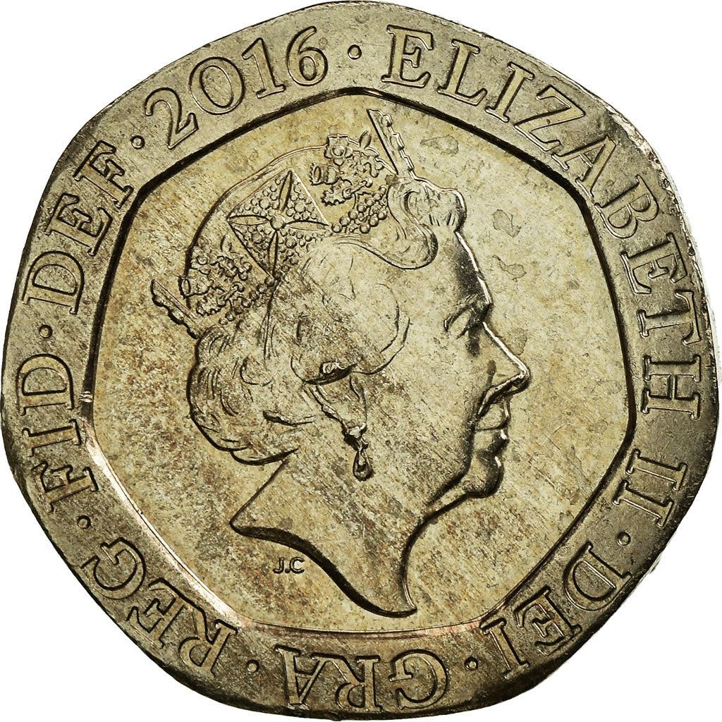 United Kingdom | 20 Pence Coin | Elizabeth II | Km:1336 | 2015 - 2022