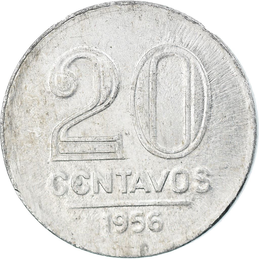 Brazil | 20 Centavos Coin | Star | Km:565 | 1956 - 1961
