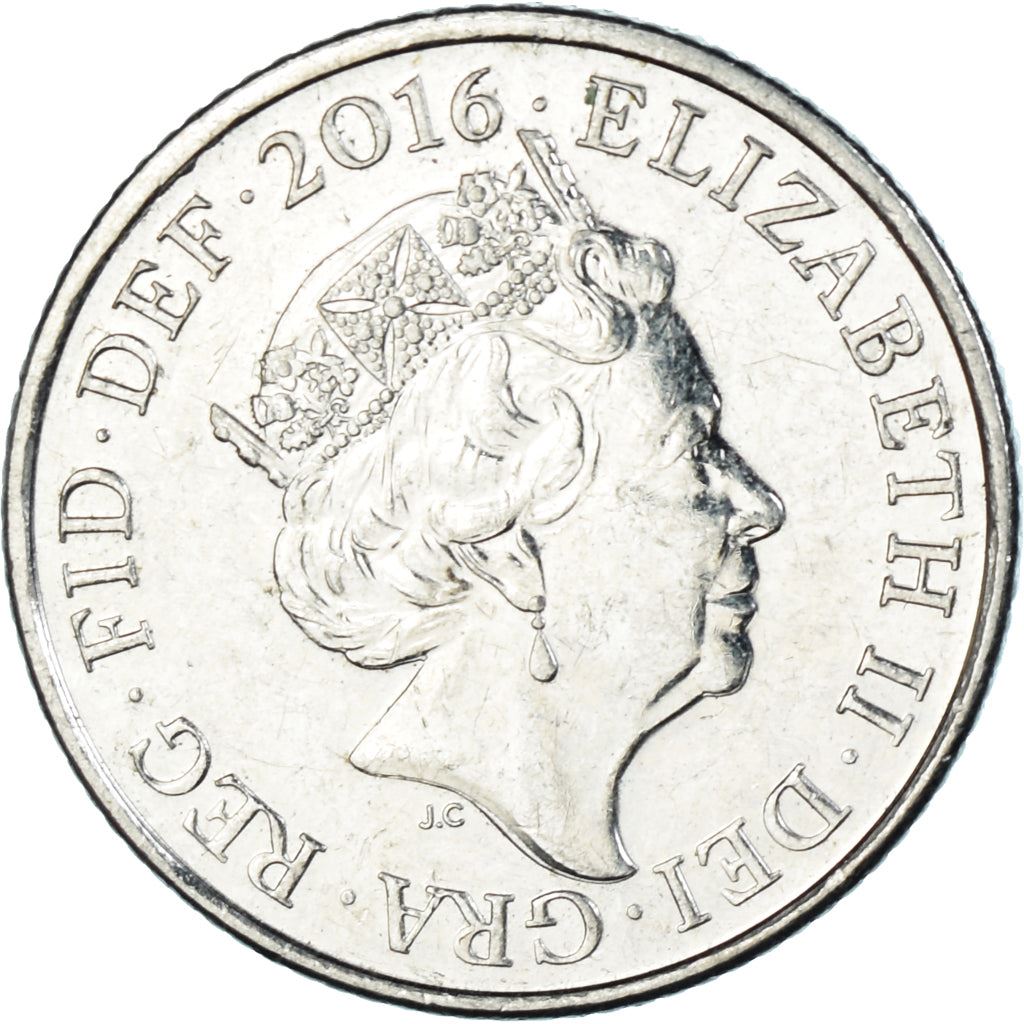 United Kingdom | 10 Pence Coin | Elizabeth II | KM:1335 | 2015 - 2022
