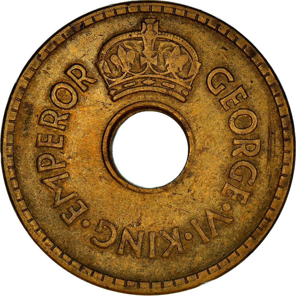 Fiji | 1 Penny Mynt | George VI | KM7a | 1942 - 1943