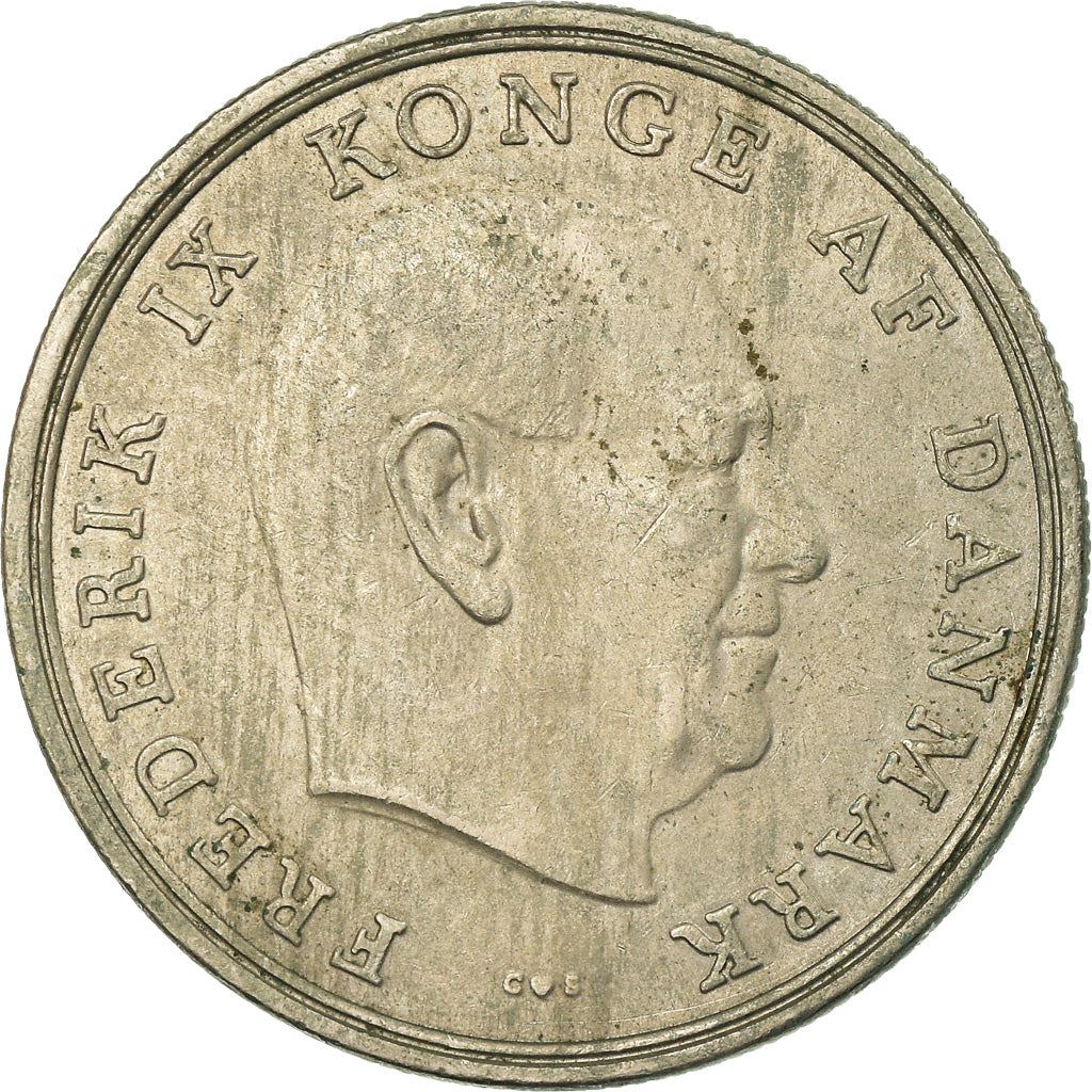 Denmark | 5 Kroner Coin | Frederik IX | Km:853 | 1960 - 1972