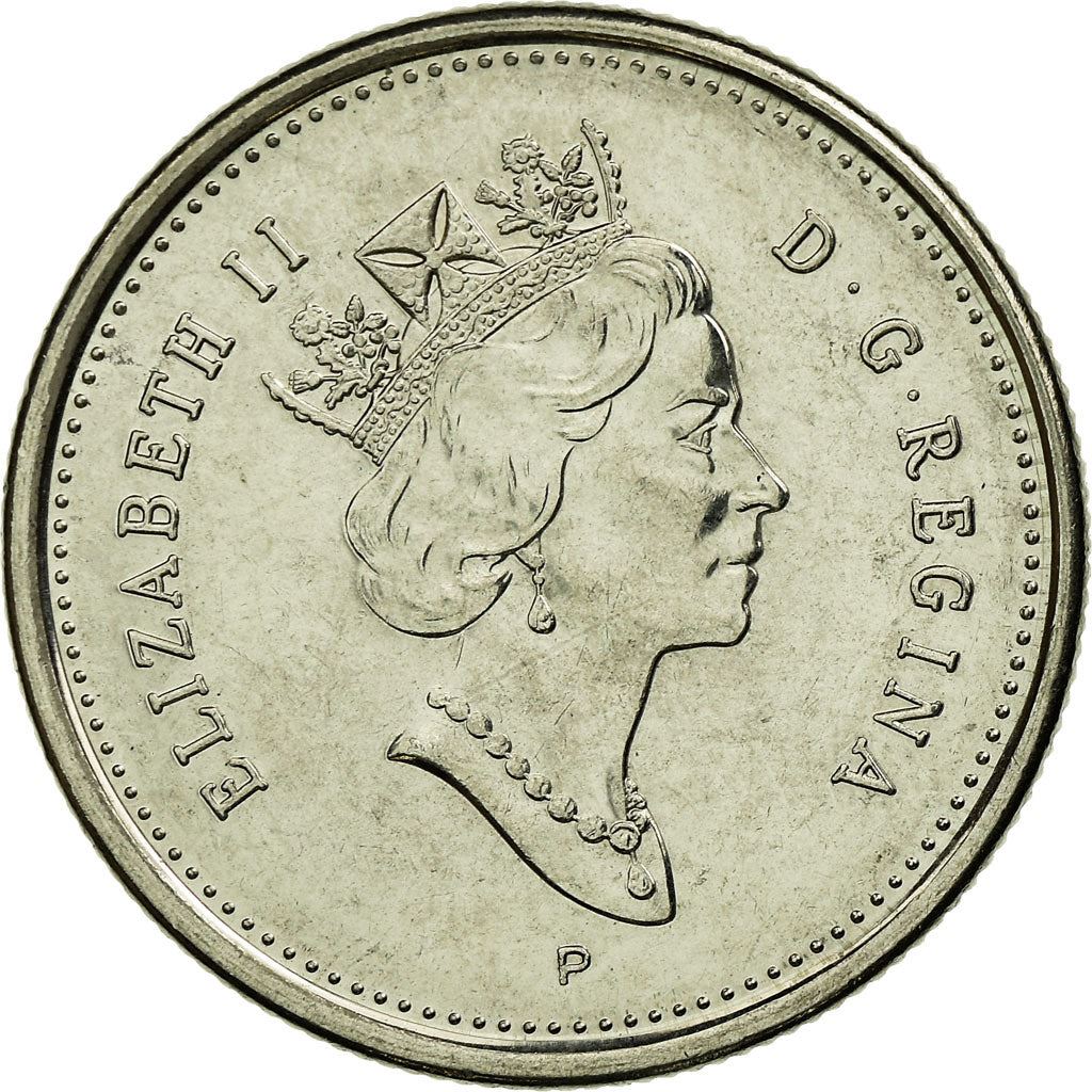 Canada | 25 Cents Coin | Caribou | Km:184B | 1999 - 2003