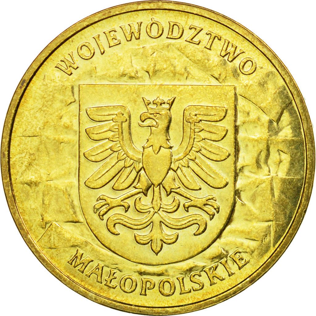 Poland | 2 Zlotys Coin | Malopolskie | Y:488 | 2004