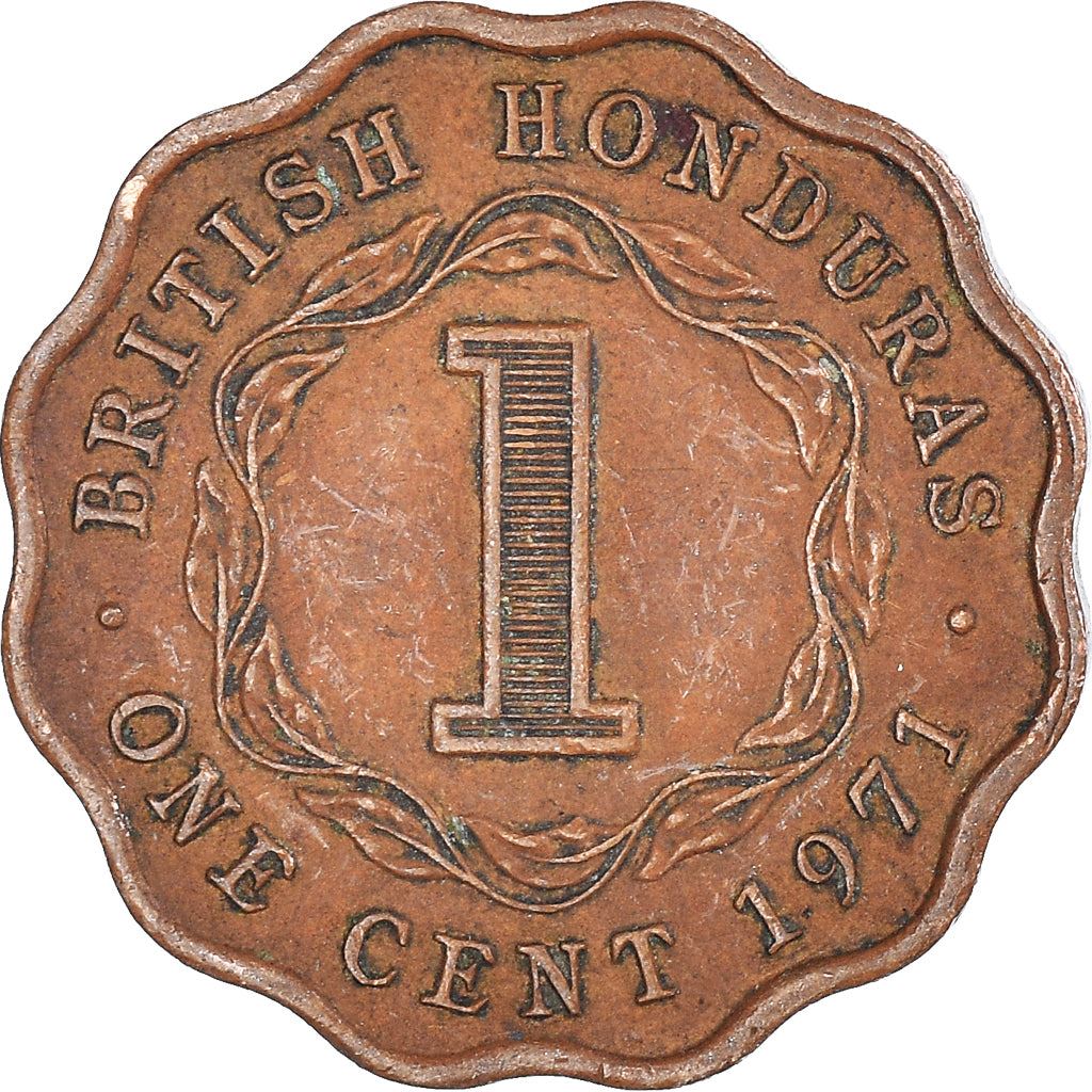 Belize › Honduras Britannico | Moneta da 1 Cent | Elisabetta II | Km:30 | 1956 - 1973