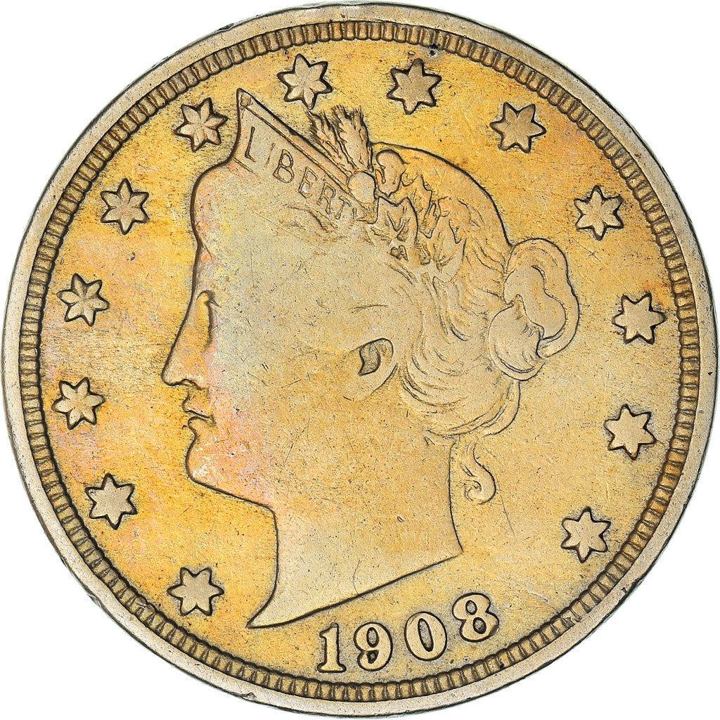 United States | 5 Cents Coin | Liberty | Roman Numeral | KM112 | 1883 - 1913