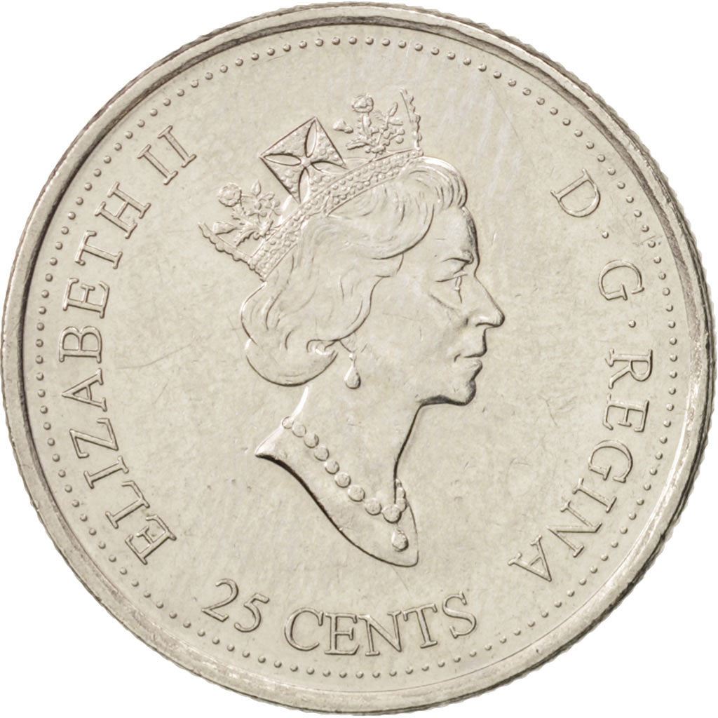 Canada | 25 Cents Coin | Achievement | Nickel | KM:381 | 2000