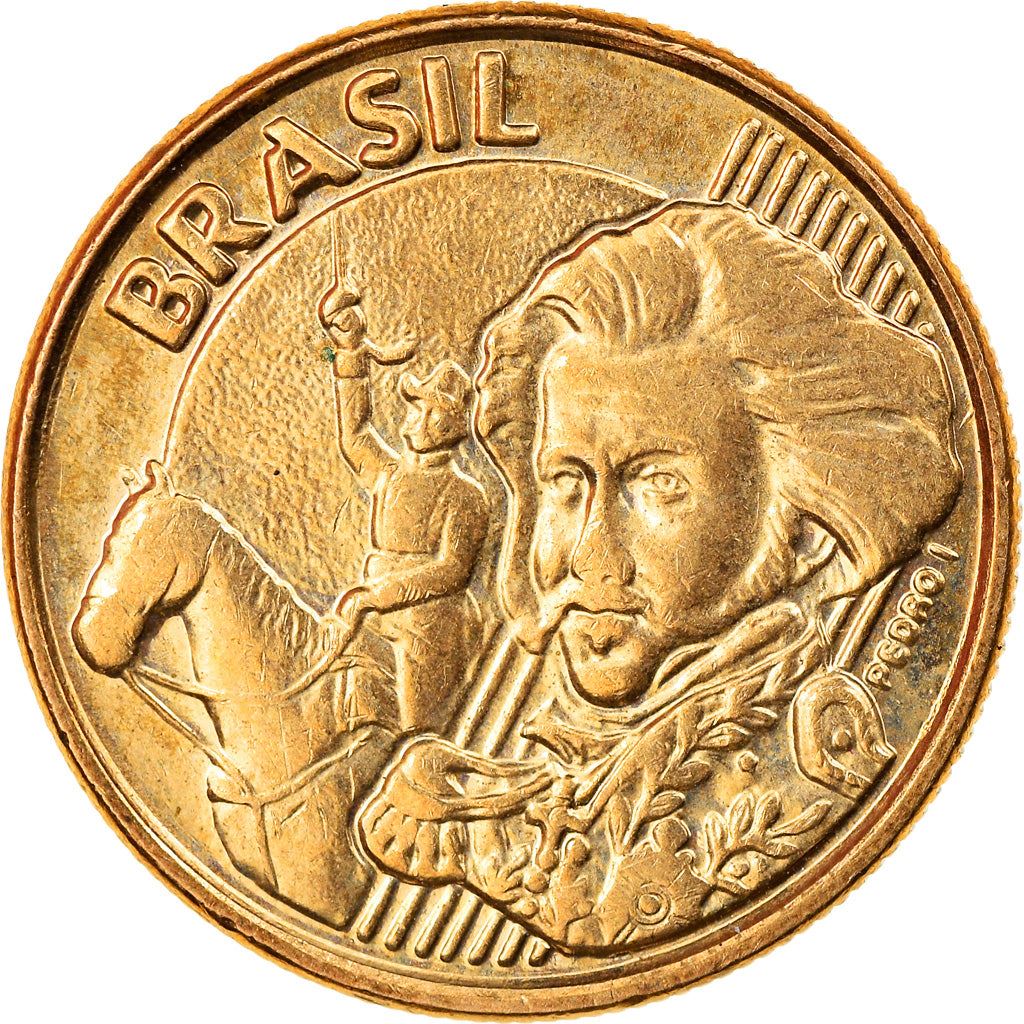 Brazil | 10 Centavos Coin | Pedro I | Km:649 | 1998 - 2024