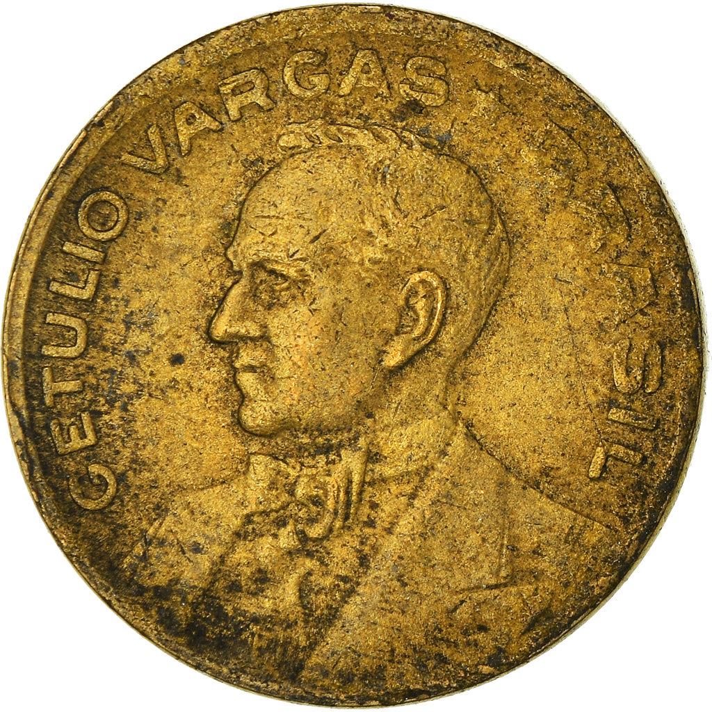 Brazil | 20 Centavos Coin | Getúlio Dornelles Vargas | Km:556A | 1943 - 1948