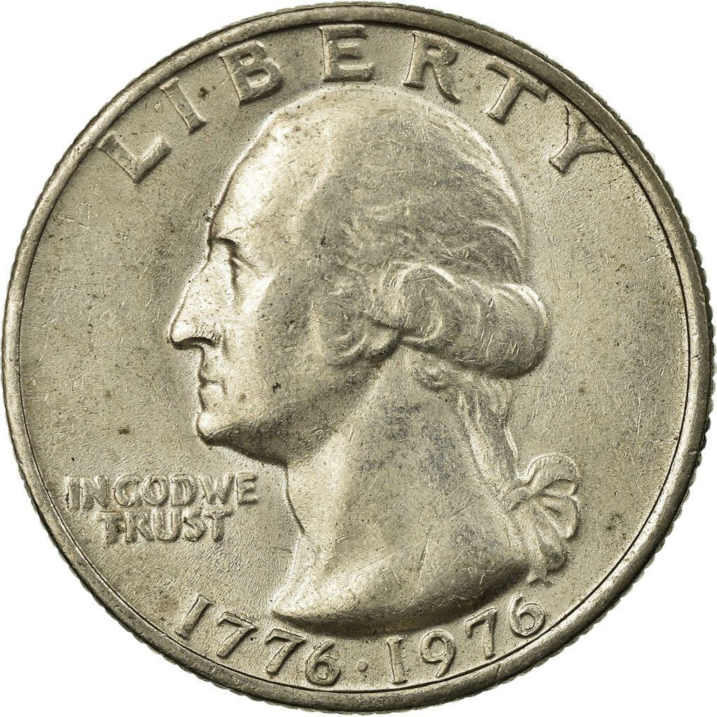 United States | ¼ Dollar Coin | Patriot Drummer | Copper-nickel clad copper | KM:204 | 1976