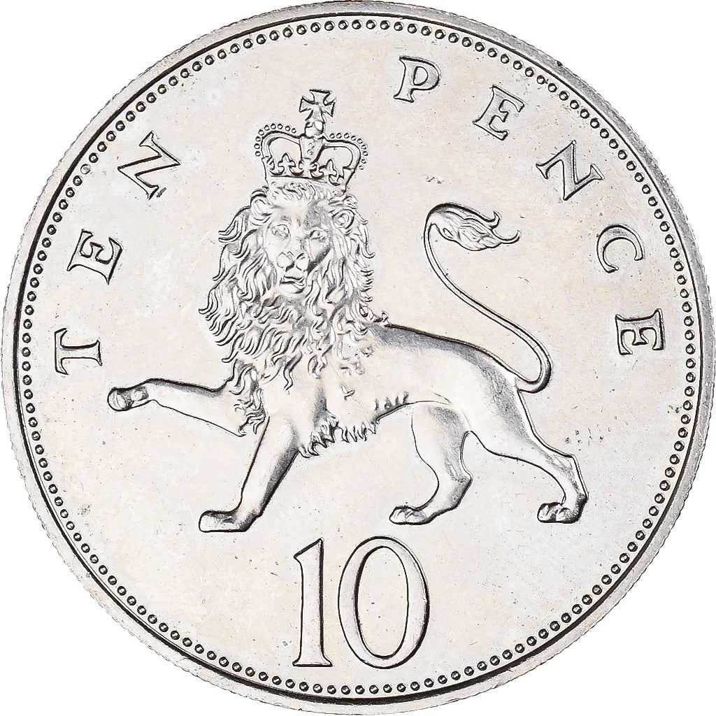 United Kingdom | 10 Pence Coin | Elizabeth II | Km:938 | 1985 - 1992