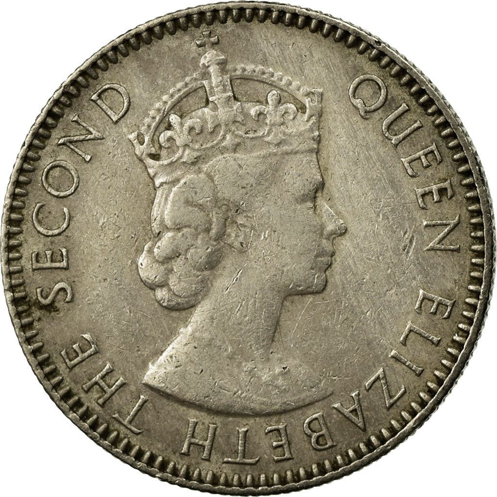 Seychelles | 25 Cents Coin | Elizabeth II | Km:11 | 1954 - 1974