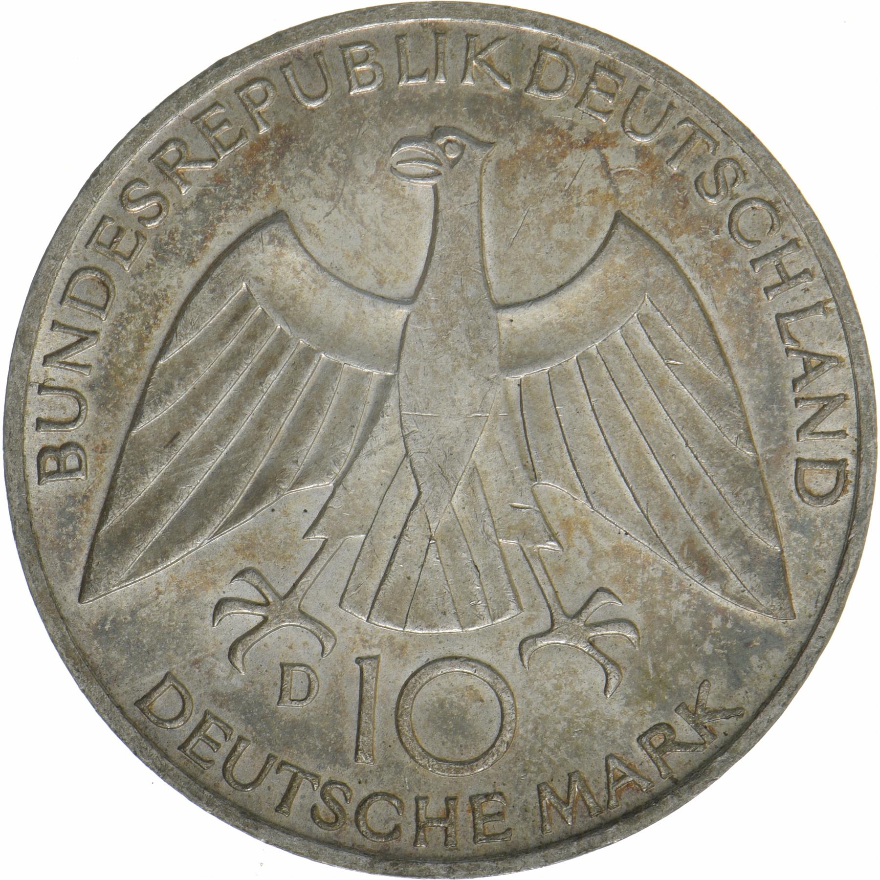 Federal Republic of Germany | 10 Deutsche Mark Coin | Olympic Games | KM:131 | 1972