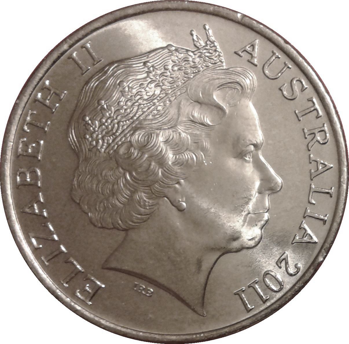 Australia | 20 Cents Coin | Year of Volunteers | KM:1634 | 2011