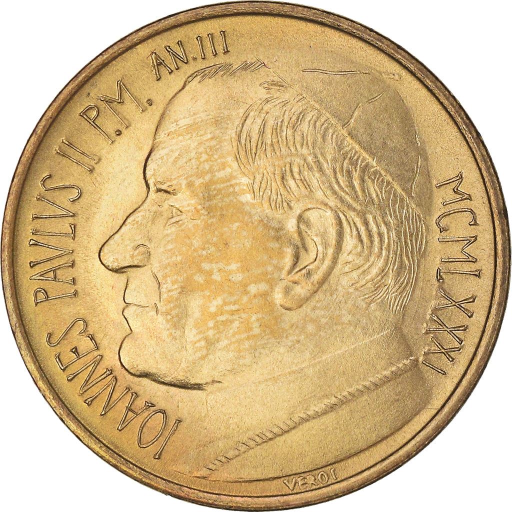 Vatican City | 20 Lire Coin | Hospitality | Km:156 | 1981