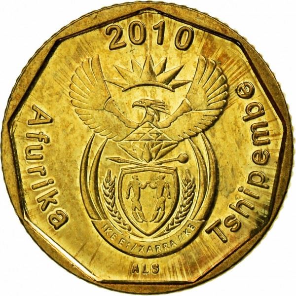 Sydafrika 10 Cent Venda Legend - Afurika Tshipembe Mynt KM494 2010