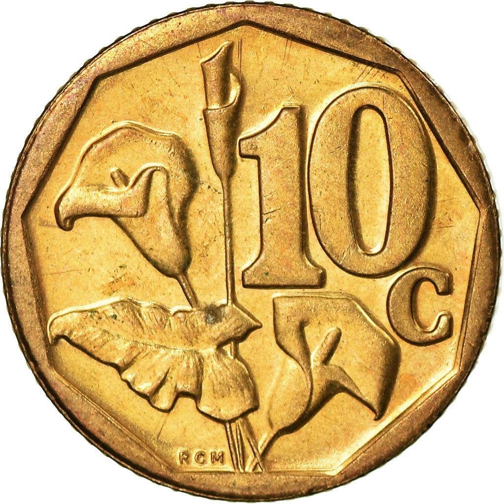 Sydafrika 10 Cent Venda Legend - Afurika Tshipembe Mynt KM494 2010