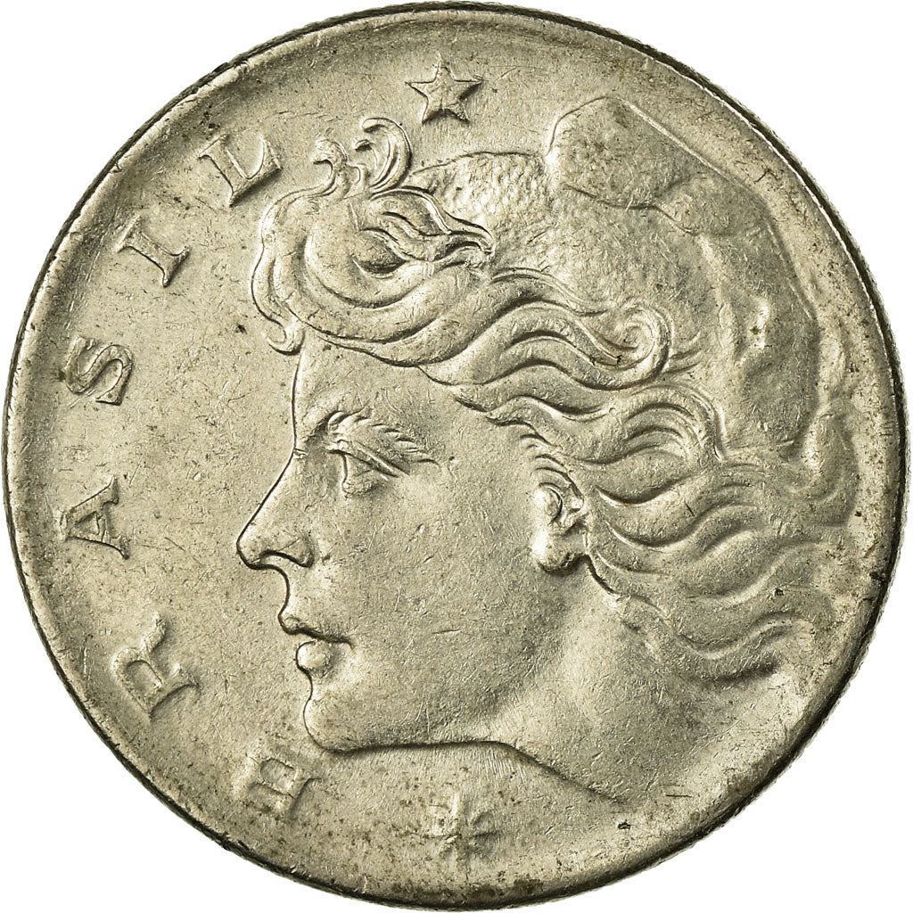 Brazil | 10 Centavos Coin | Effigy | Km:578 | 1967 - 1970