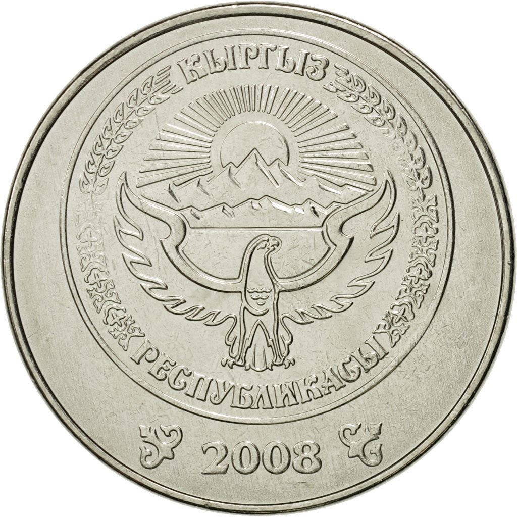 Kyrgyzstan 5 Som Coin | Falcon | Kookor | KM16 | 2008