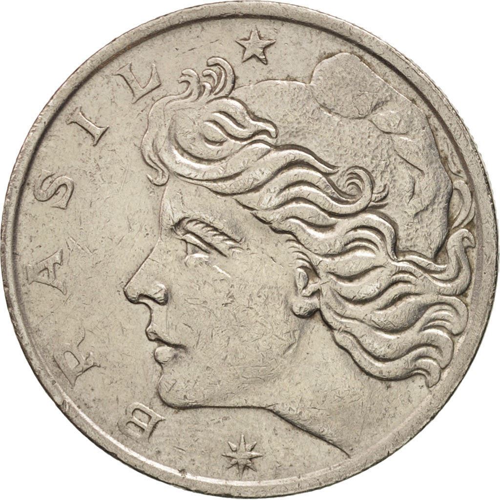 Brazil | 1 Cruzeiro Coin | Effigy | Km:581 | 1967 - 1970
