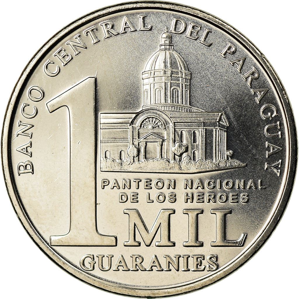 Paraguay | 1000 Guaranies Coin | Francisco Solano Lopez | Km:198 | 2006 - 2022