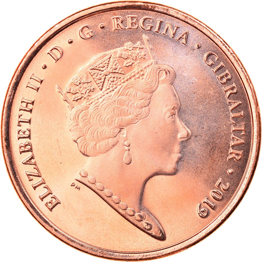 Gibraltar | 2 Pence Coin | Island Games | Km:1648 | 2019