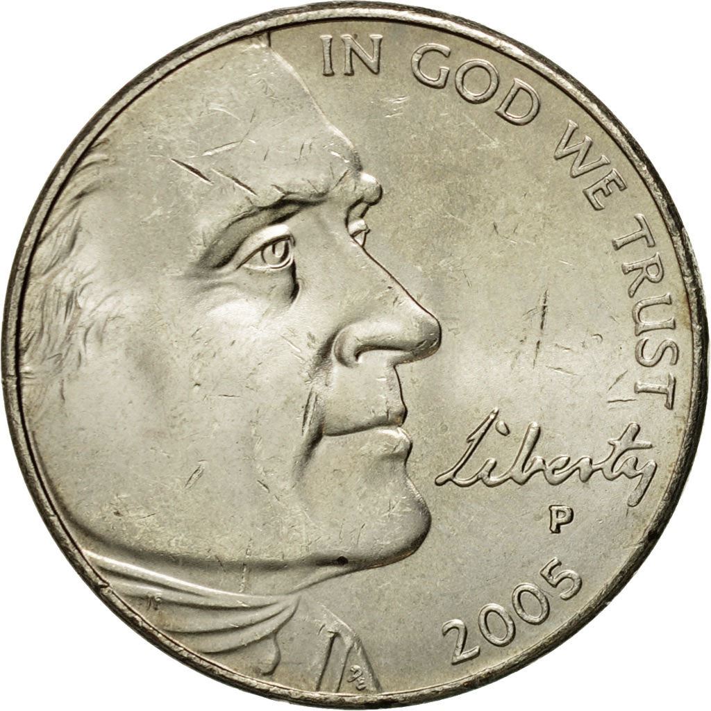 United States | 5 Cents Coin | Ocean View | Km:369 | 2005