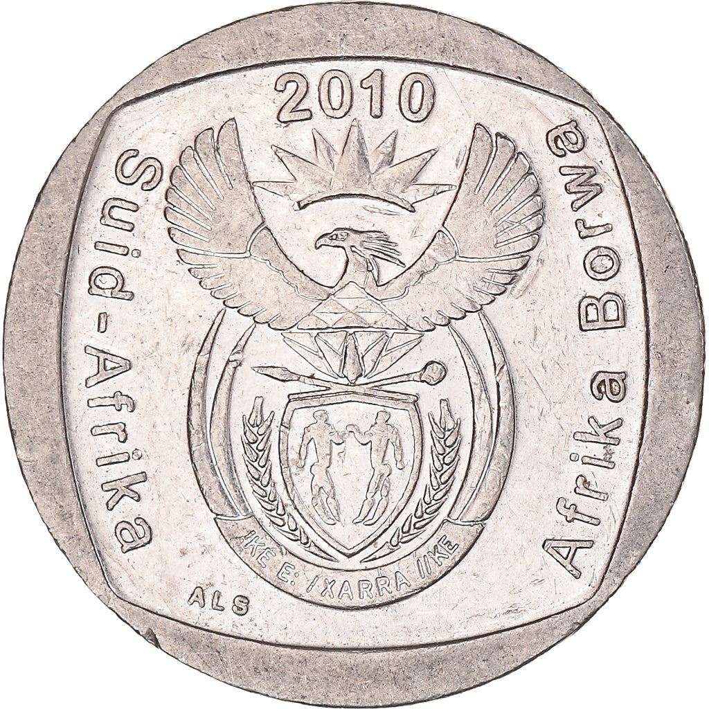 Pietų Afrika 2 Rand Suid-Afrika - Afrika Borwa Moneta KM498 2010 - 2012