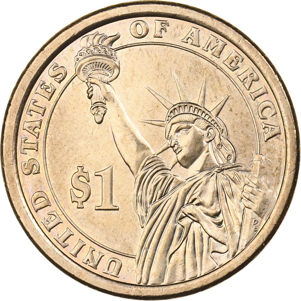 United States | 1 Dollar Coin | Rutherford B. Hayes | Km:501 | 2011