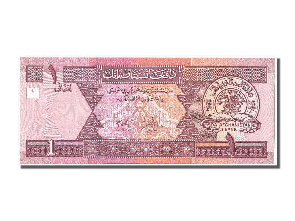 Afghanistan | 1 Banconota Afghani | 2002 - 2004 | Monete di Eucratide I | La Moschea Blu