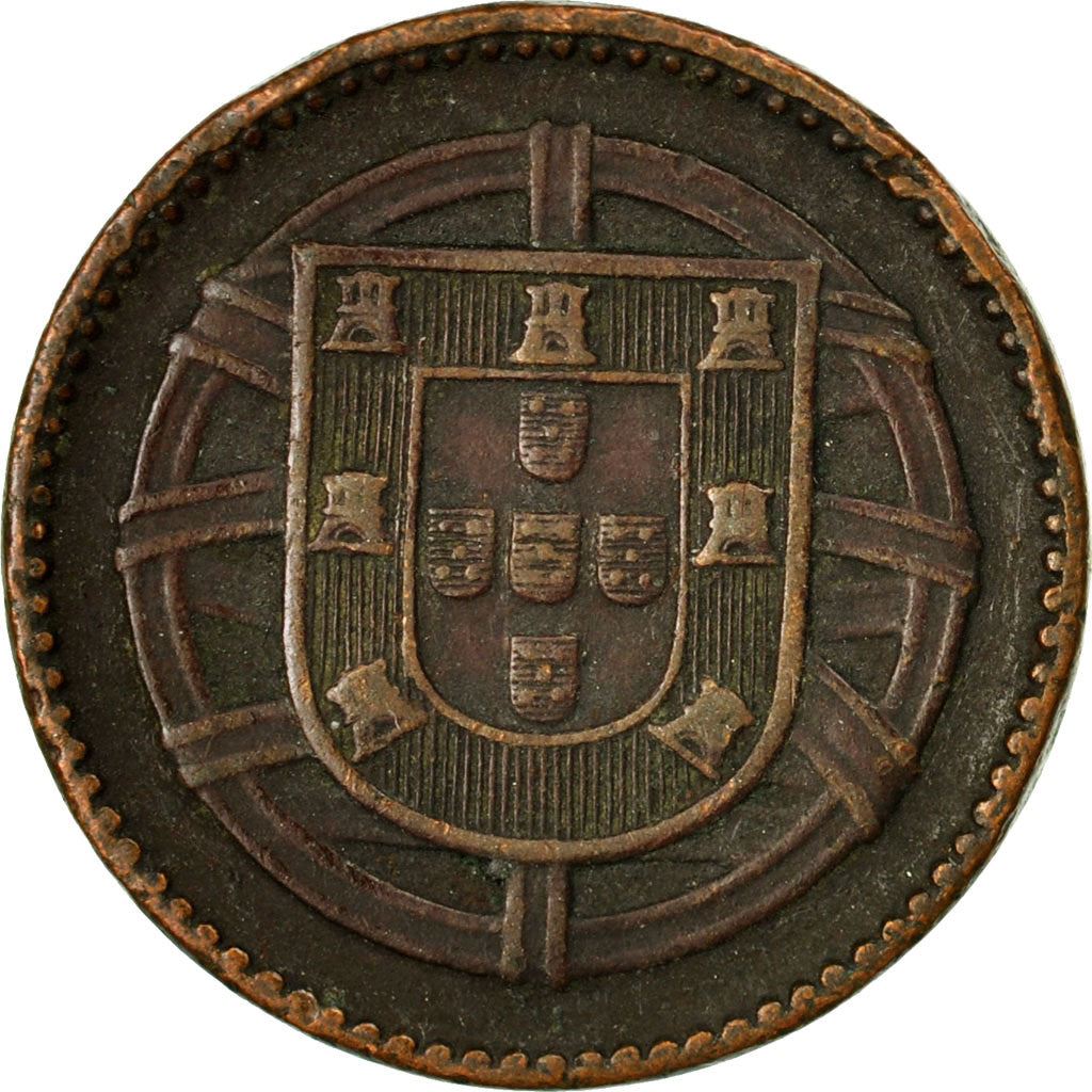 Portugal | 1 Centavo Munt | Brons | Wapen | Armillairsfeer | Km:565 | 1917 - 1922