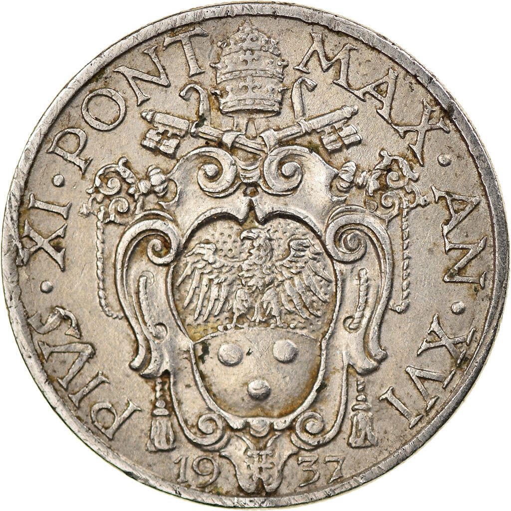 Vatican City | 20 Centesimi Coin | St. Paul | Nickel | KM:3 | 1929-1937